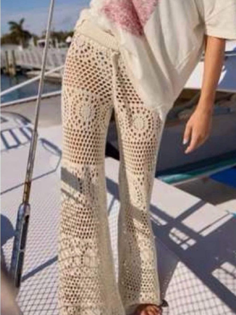 Aerie Crochet Pants